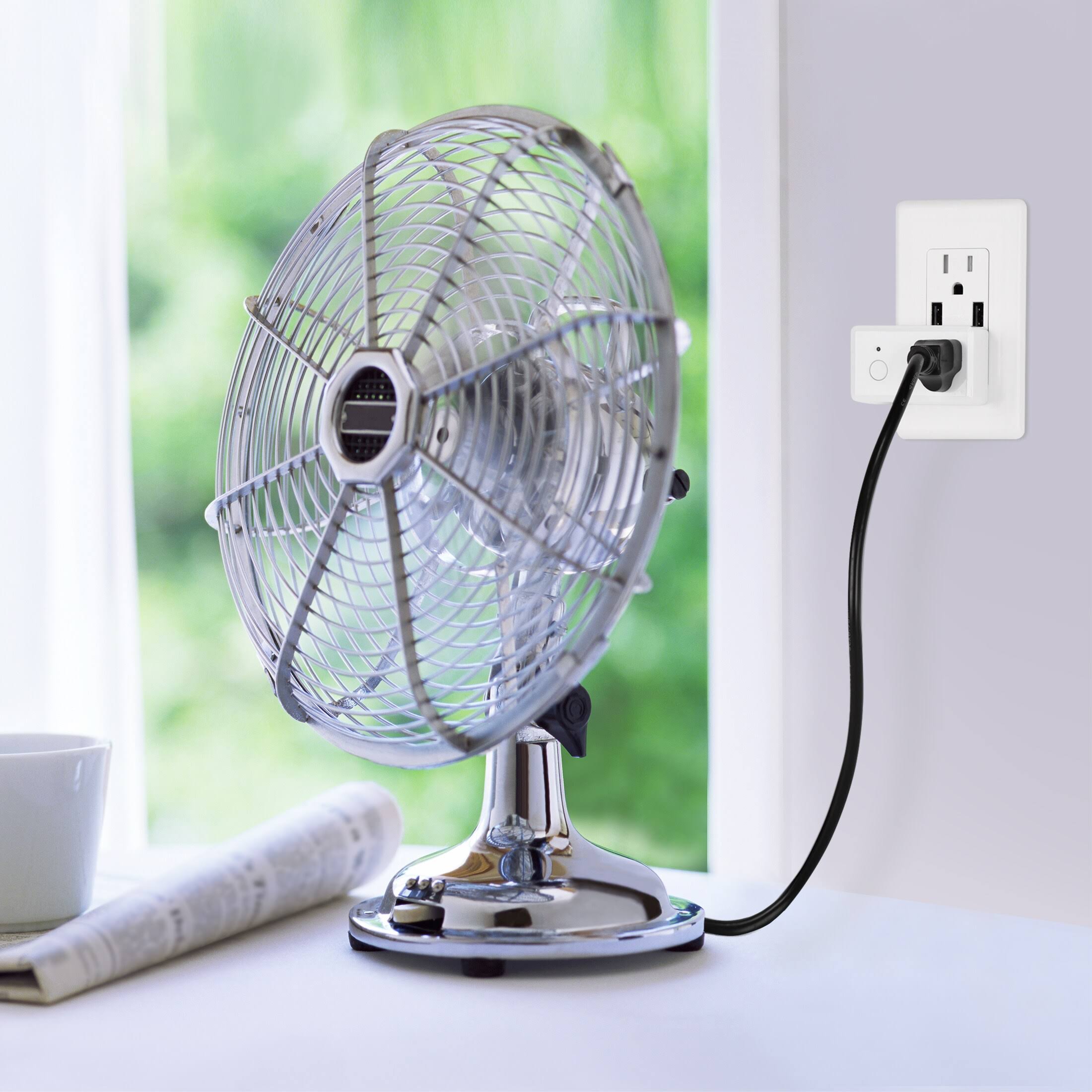 Feit Electric Residential Plastic Smart Plug with Night Light 1-15R