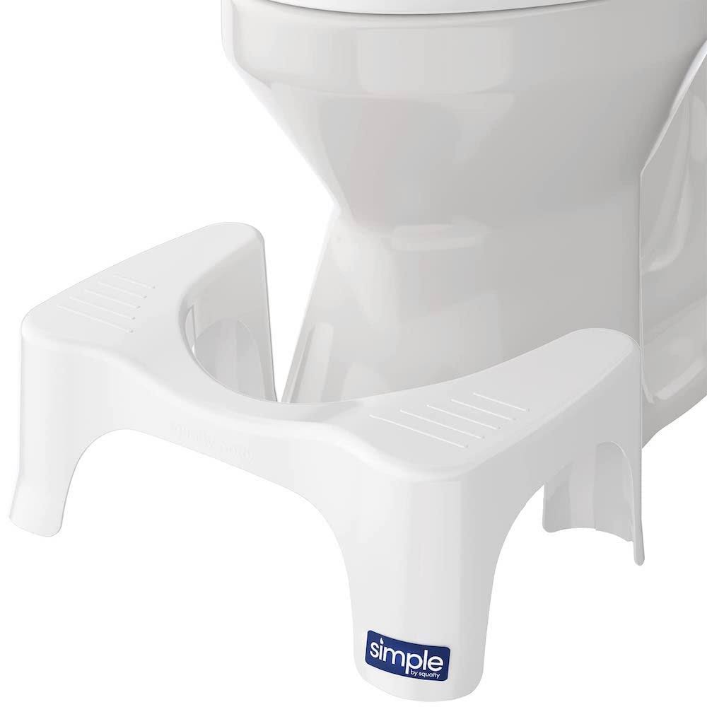 Squatty Potty Simple Toilet Stool White 7