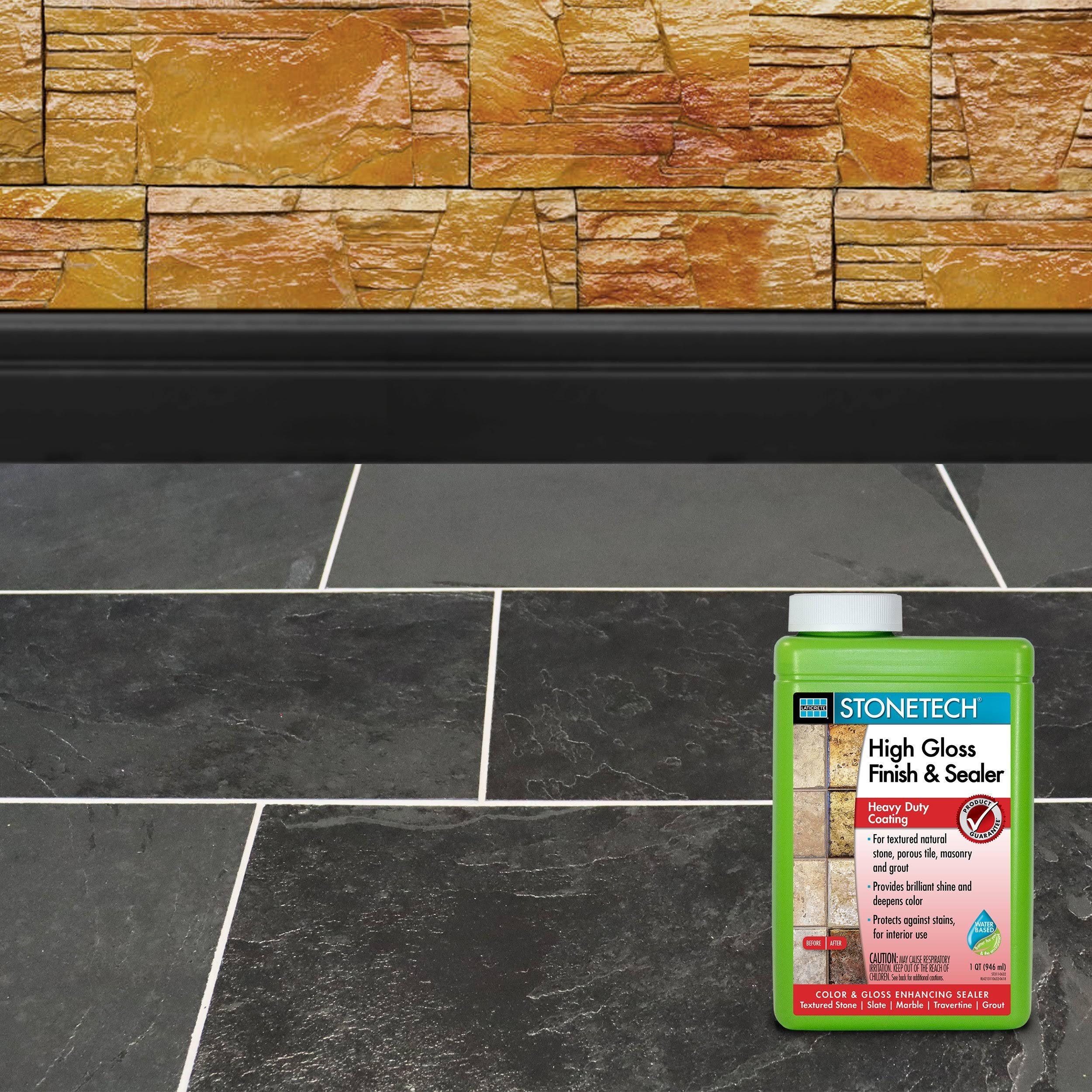 StoneTech High Gloss Finish & Sealer, 1-Quart (946ml) Bottle