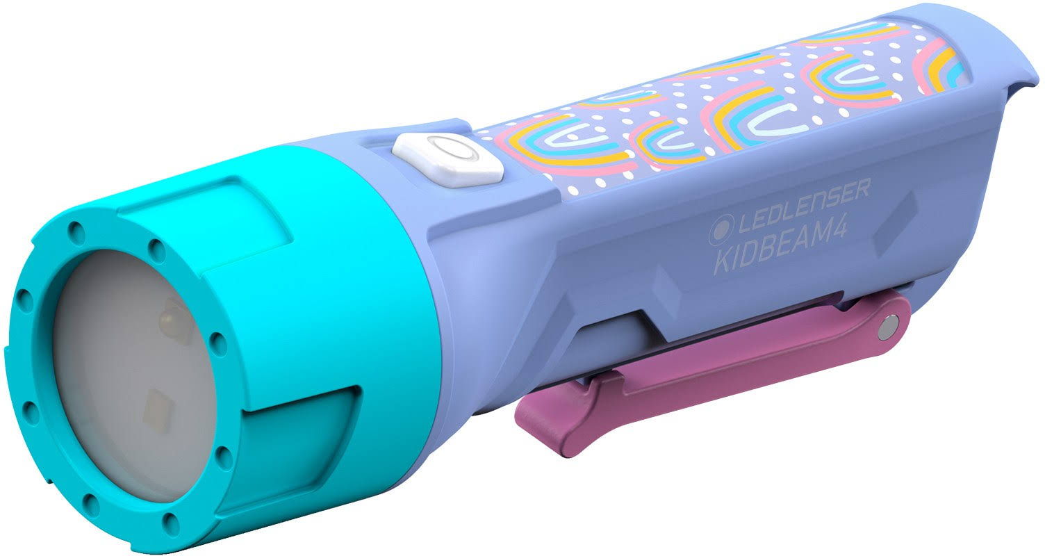 Ledlenser Kidbeam4 Flashlight, Purple