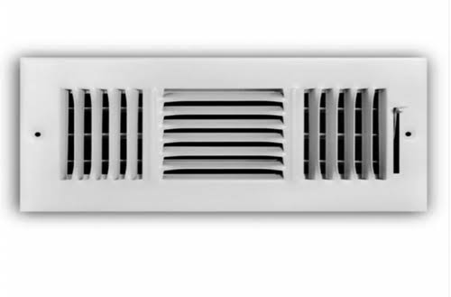 Everbilt 12 in. x 4 in. 2-Way Steel Wall/Ceiling Register in White