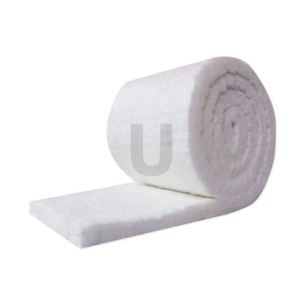 UniTherm Ceramic Fiber Insulation Blanket Roll, 6#Density, 2300 F, 1