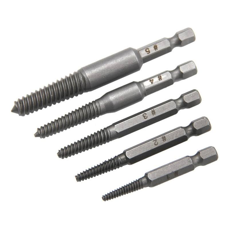 OEMTOOLS 336SE5C 5 Piece Screw Extractor Set