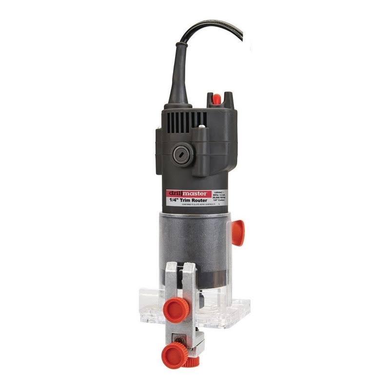 Drill Master 1/4 in. 2.4 Amp Trim Router 62659