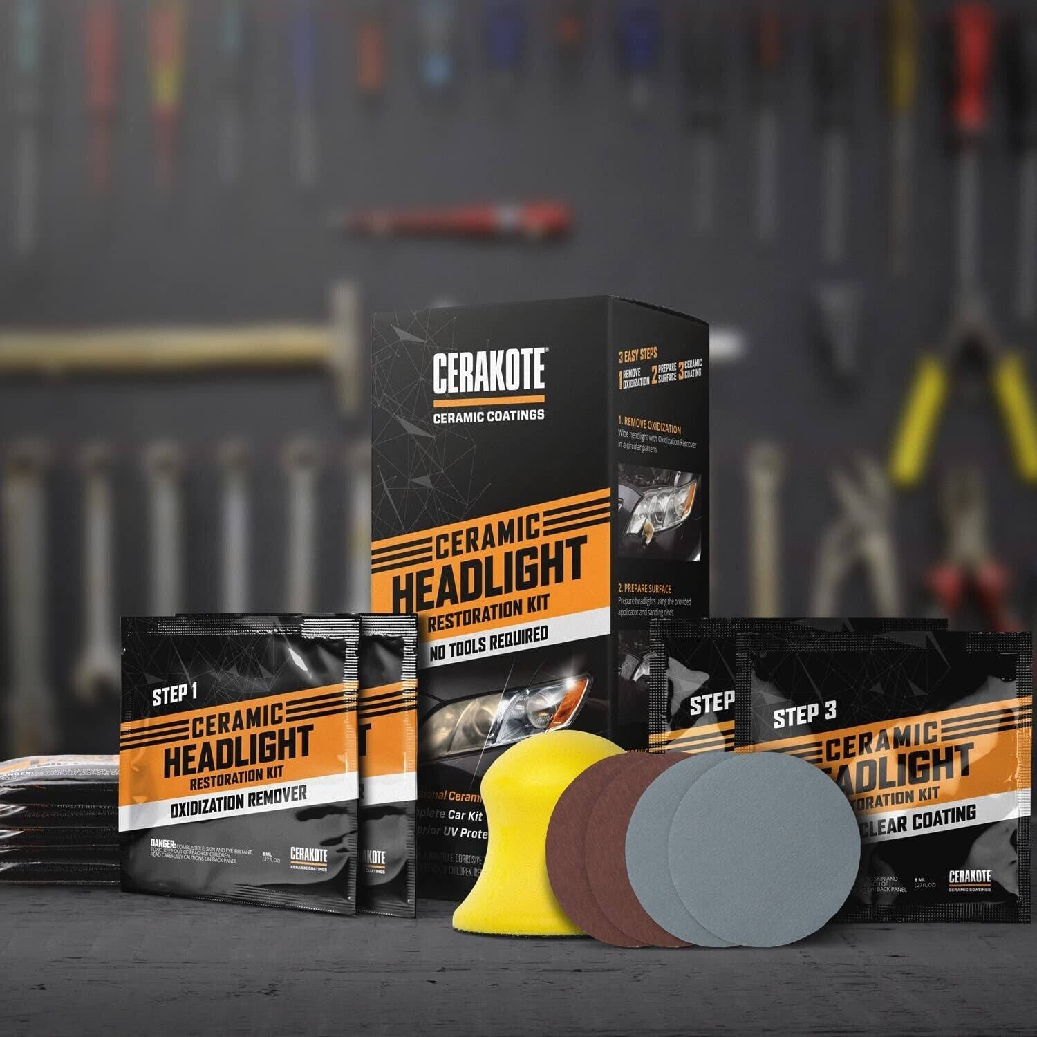 Cerakote Ceramic Headlight Restoration Kit