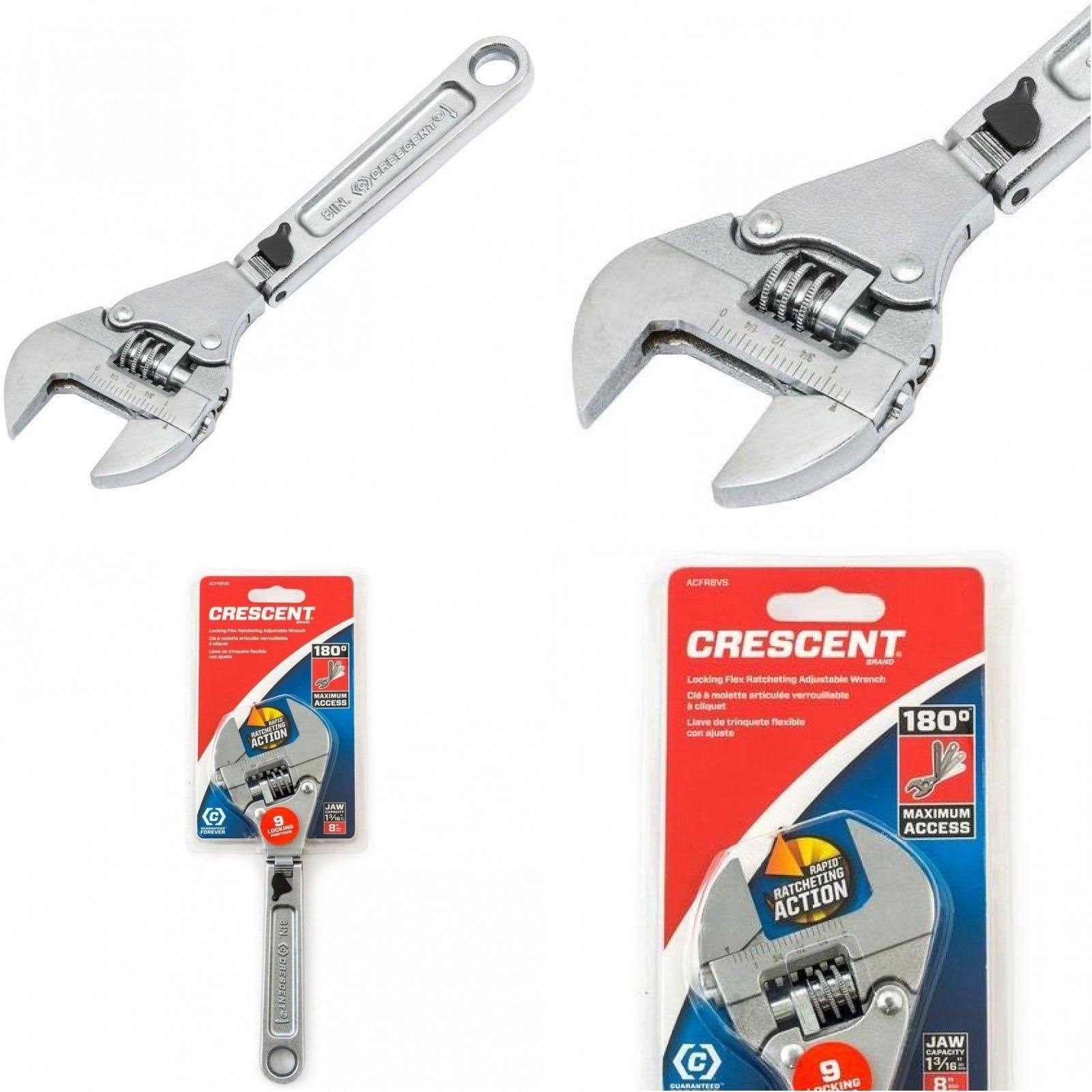 Crescent 8 in. Ratcheting Flex Adjustable Wrench