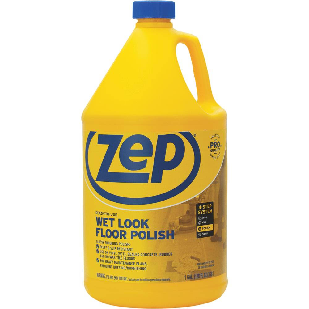 Zep Wet-Look Floor Finish, 1 gallon