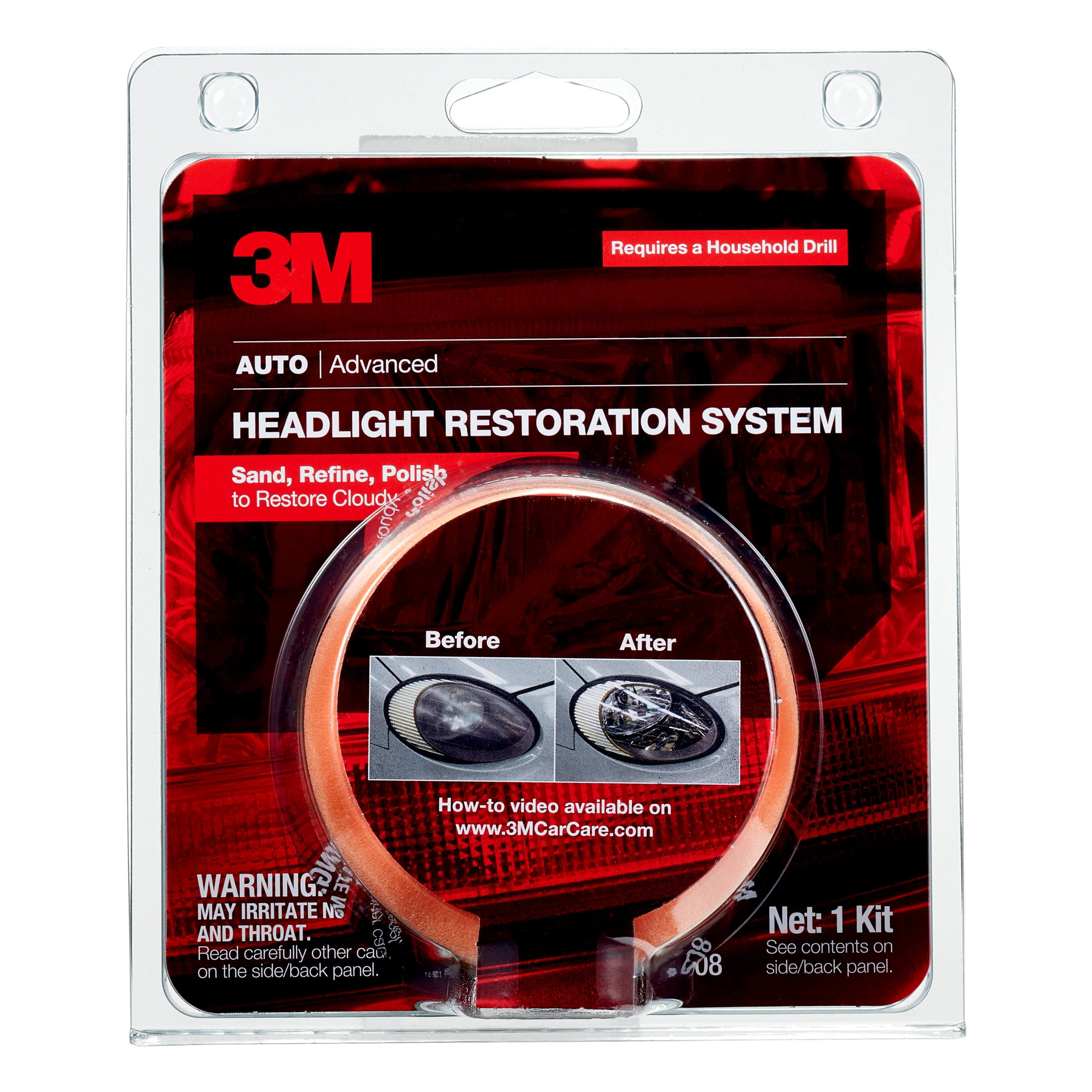 3M- 39008- Headlight Lens Restoration System