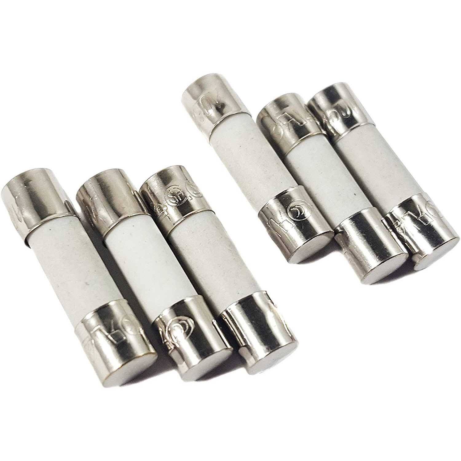 Rvanv Fuses Replacements for Generac replaces for 10000005117 6.3A 250VAC 5mmx20mm 6.3 Amp (6-pack)