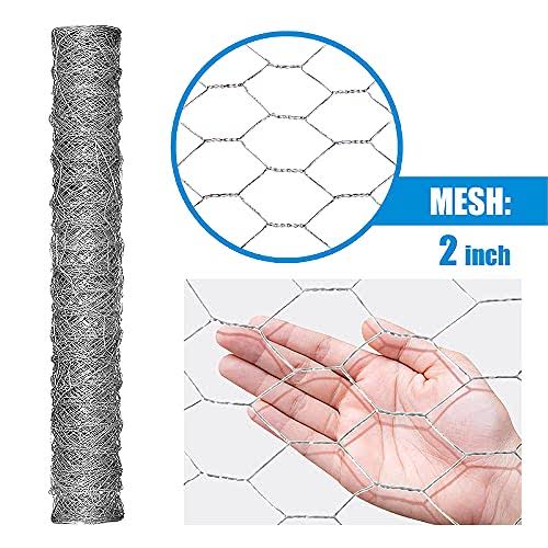 Fencer Wire 4 ft. x 50 ft. 20-Gauge Poultry Netting with 2 in. Mesh
