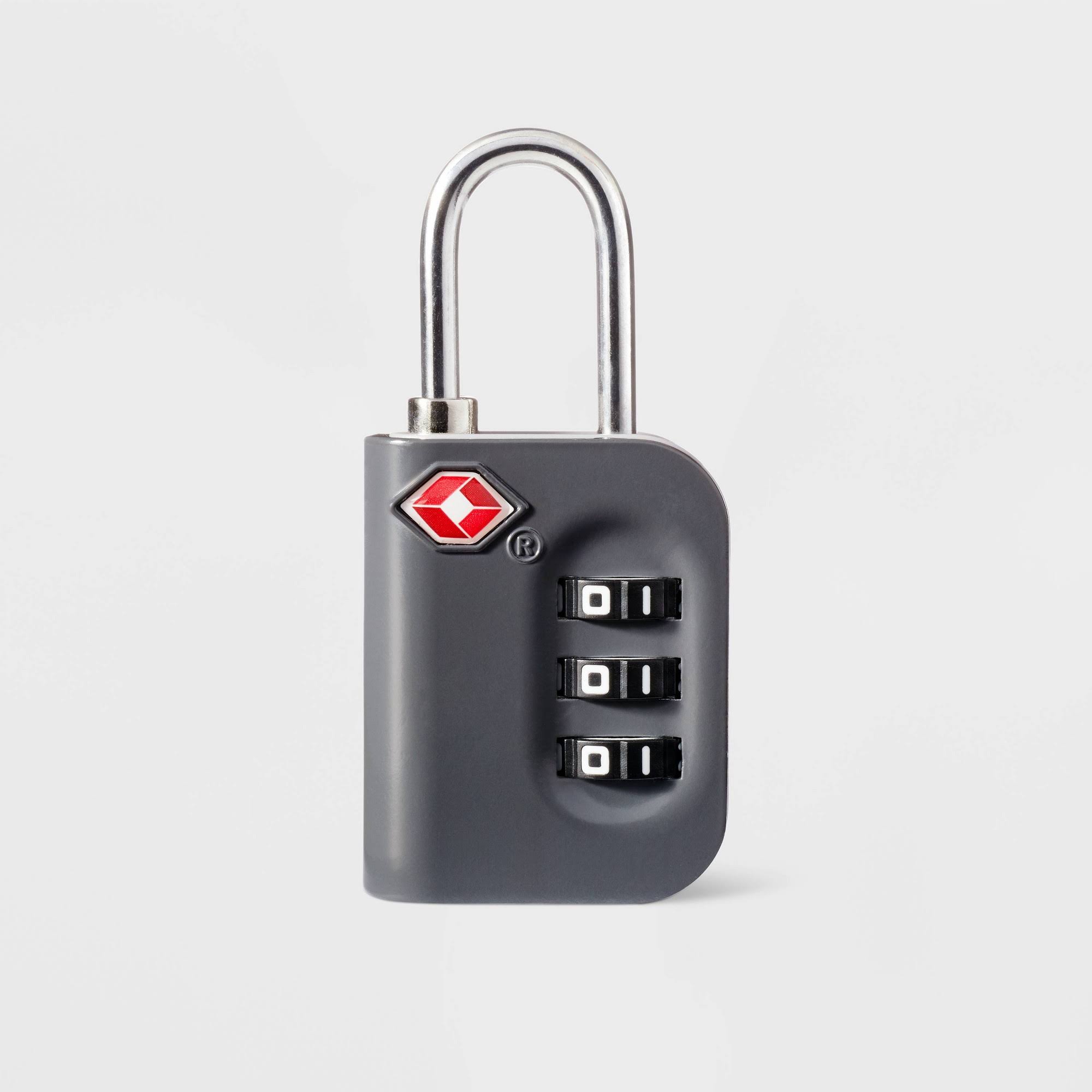 Combo Luggage Lock Gray- Open Story