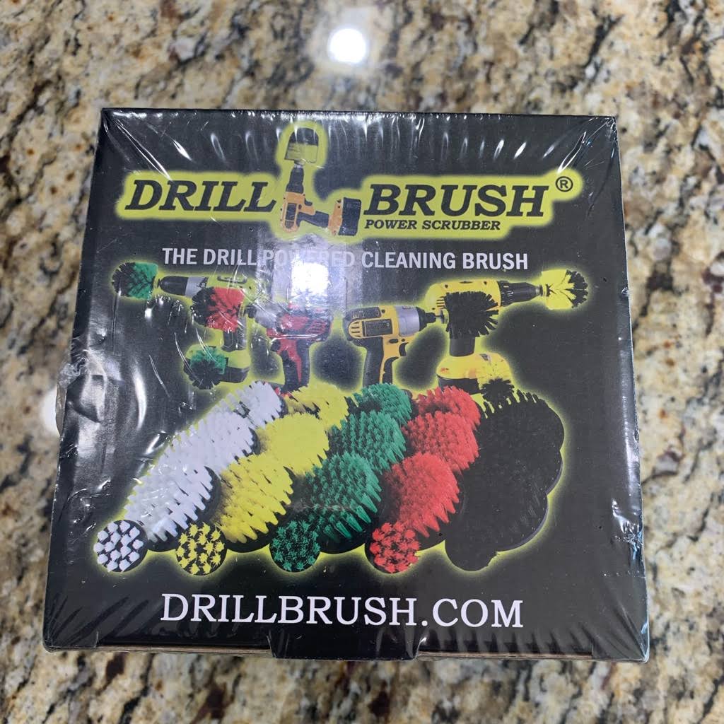 Drill Brush All Purpose Medium- Yellow