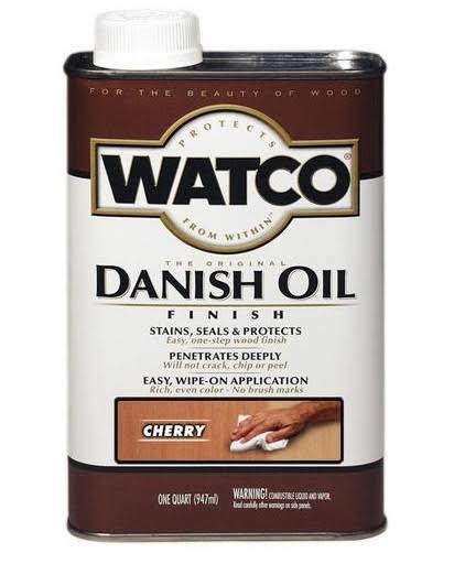 Watco Danish Oil, Cherry- 1 qt canister