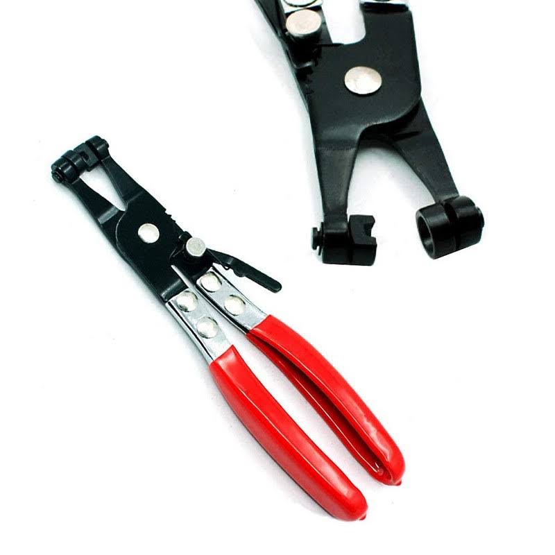 Professional Hose Clamp Pliers Repair Tool Swivel Flat Band for Removal and in