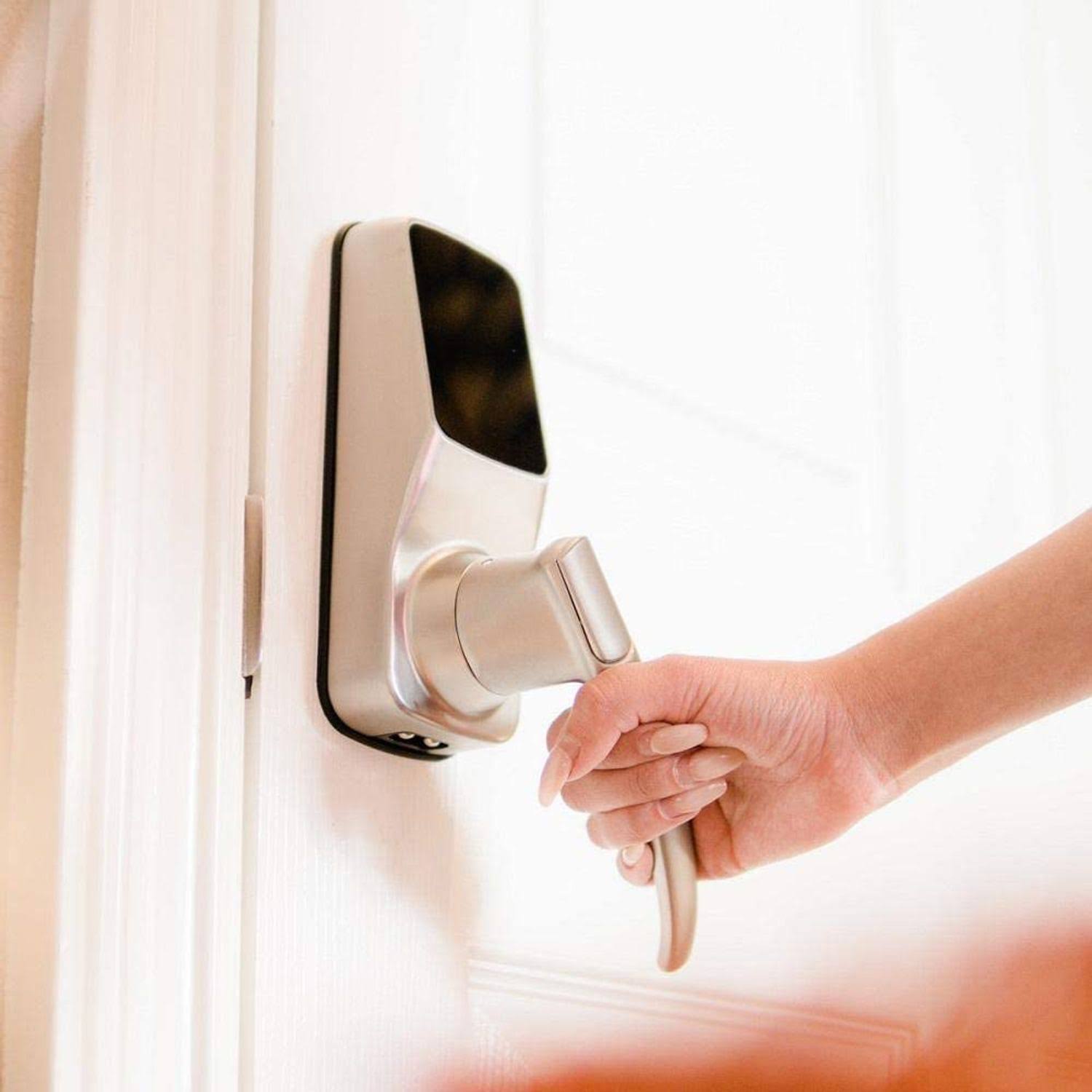 Lockly Model 6S Smart Touchscreen Keypad Door Latch Lock with Bluetooth