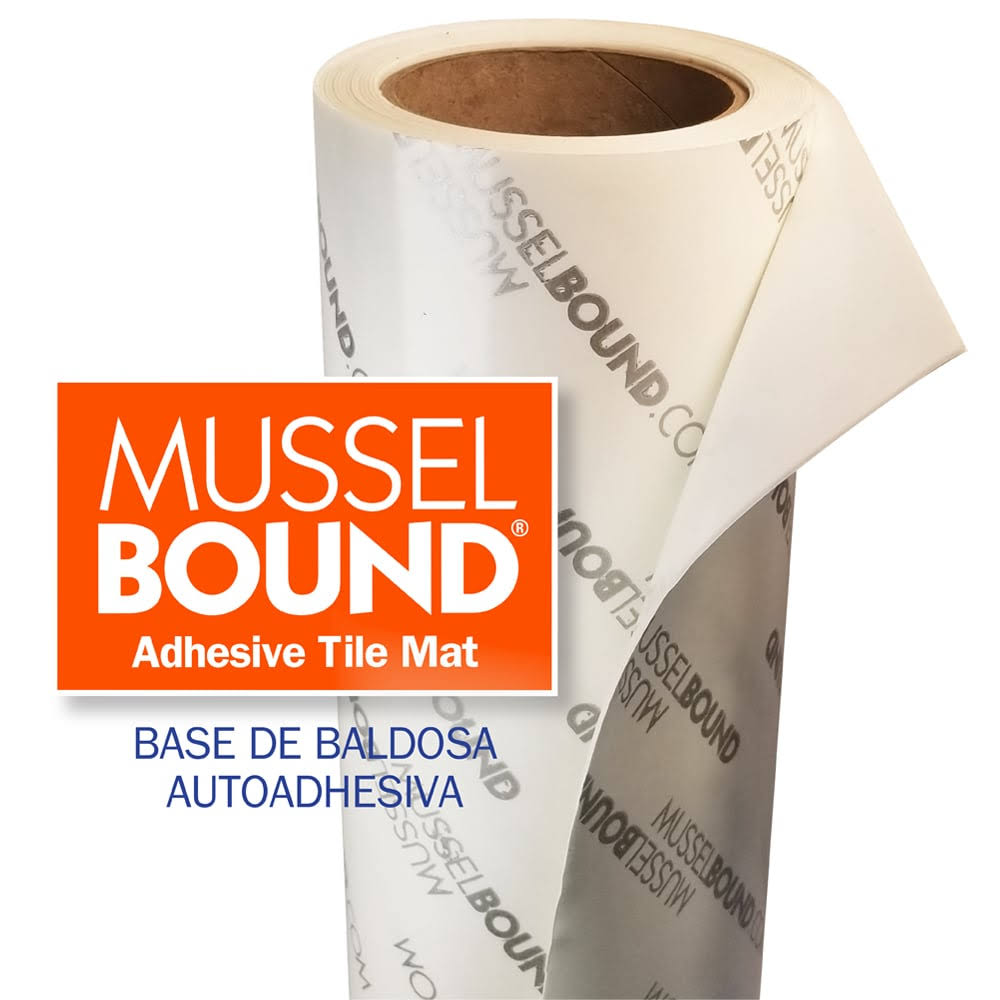 MusselBound 15-sq ft White Plastic Commercial/Residential Tile Membrane