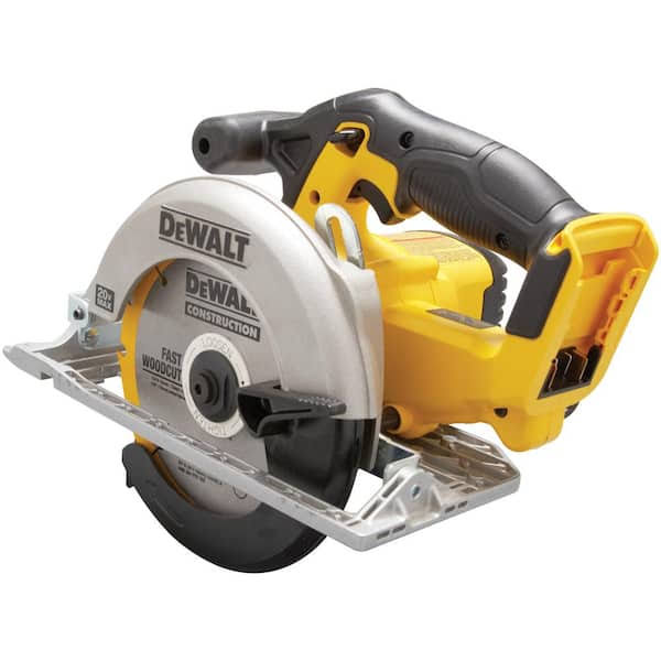 DeWalt 20-Volt Max Lithium-Ion Cordless 6.5 in. Sidewinder Style Circular Saw with (4) 20-Volt 3Ah Max Premium Battery Packs