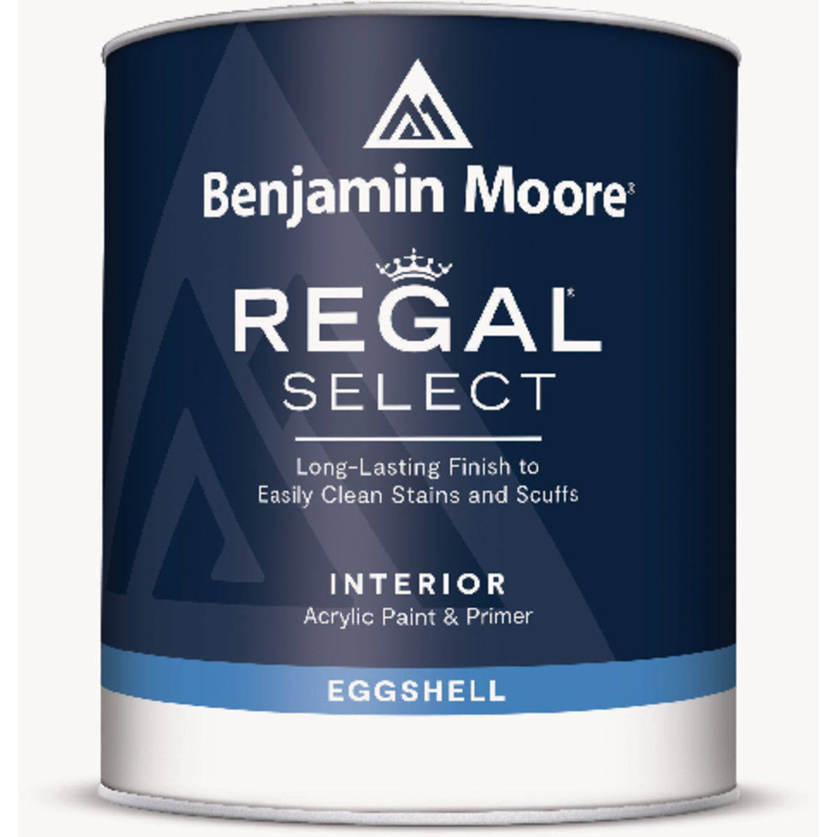 Benjamin Moore Regal Select Acrylic Eggshell Premium Interior Paint & Primer, White, 1 qt.