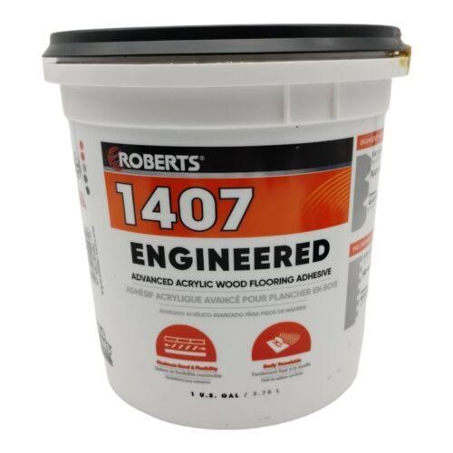 Roberts 1407-1 Engineered Wood Flooring Adhesive, 1 Gal