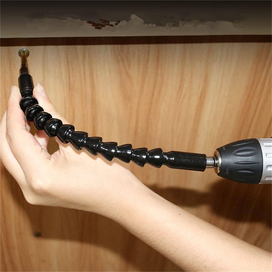 2pcs Flexible Shaft Extension Screwdriver Drill Bit Holder Link for Electronic Drill Hex Screwdriver Soft Shafts,Explore Flexible Extensions for