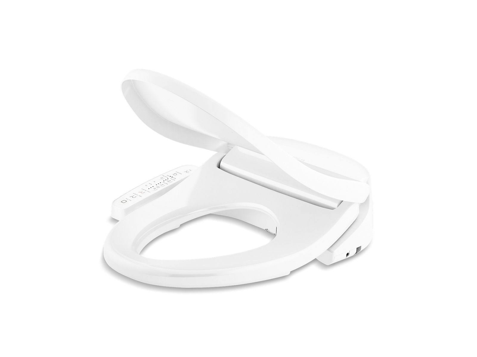 Kohler K-32330-0 White PureWash E580 Elongated Bidet Toilet Seat