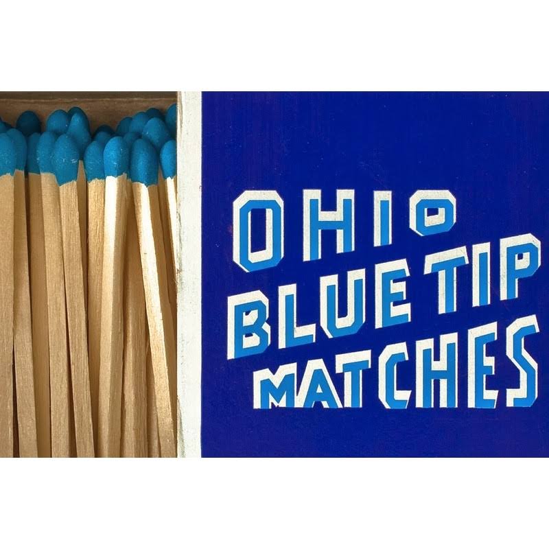 Diamond Ohio Blue Tip Wooden Matches- 250 count