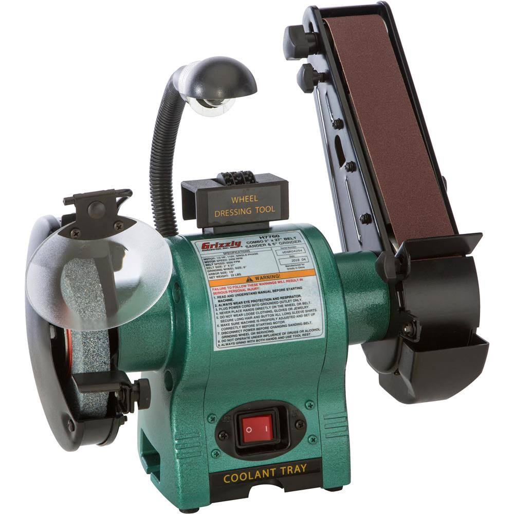 Grizzly H7760- Combo Belt Sander/Grinder