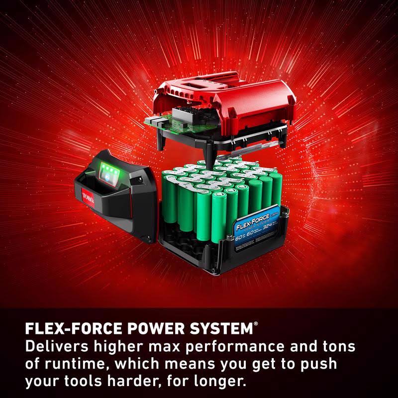 Toro Flex-Force Power System 60-Volt Max 6.0 Ah Lithium-Ion L324 Battery
