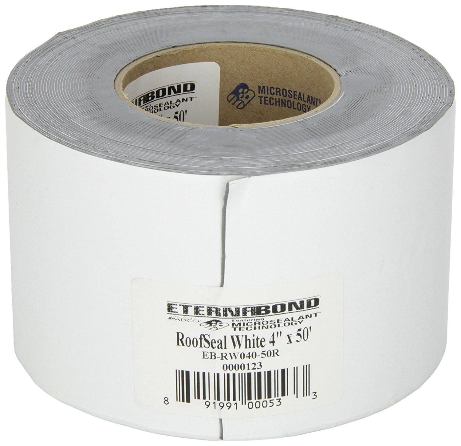 4 inch White Eternabond Roof Leak Repair Tape Patch Seal, Size: 5'