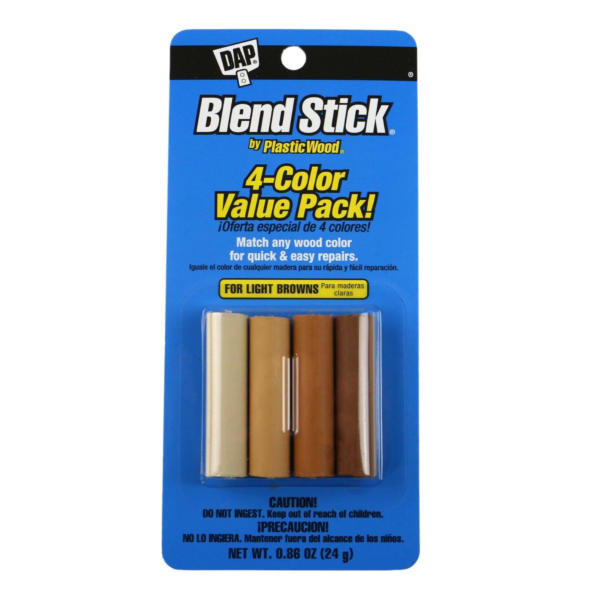Dap 7079804101 Plastic Wood Blend Sticks, Light Browns