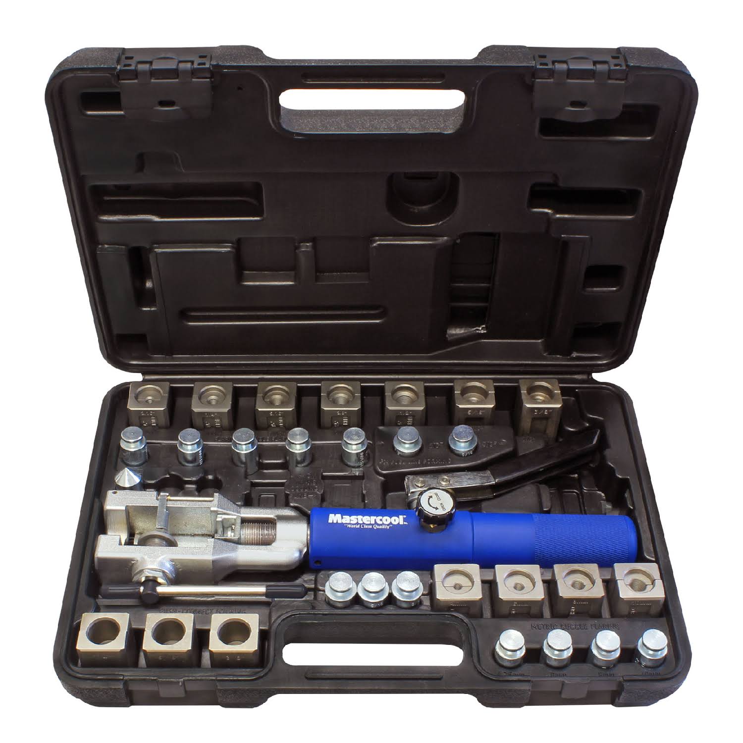 Mastercool 72475-PRC- Universal Hydraulic Flaring Tool Set with Tube Cutter