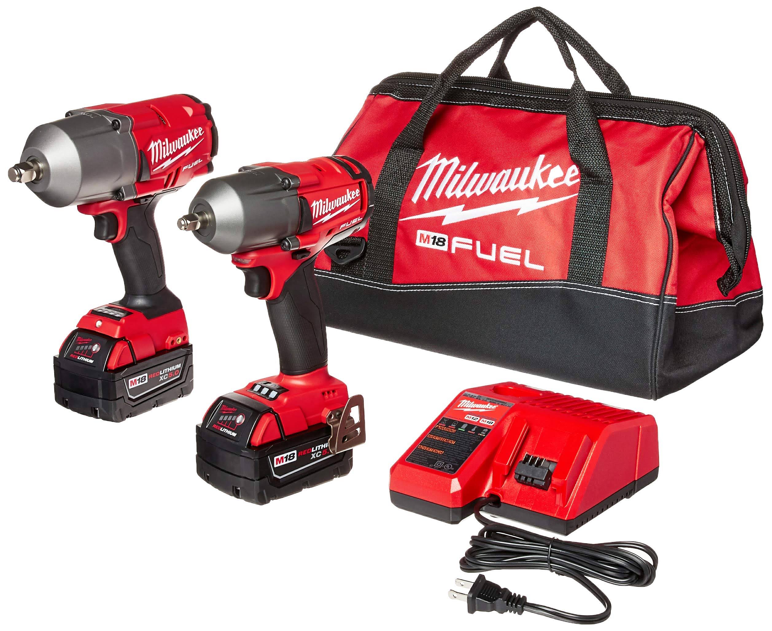 Milwaukee 2993-22- 2 PC M18 Fuel Auto Kit 1/2