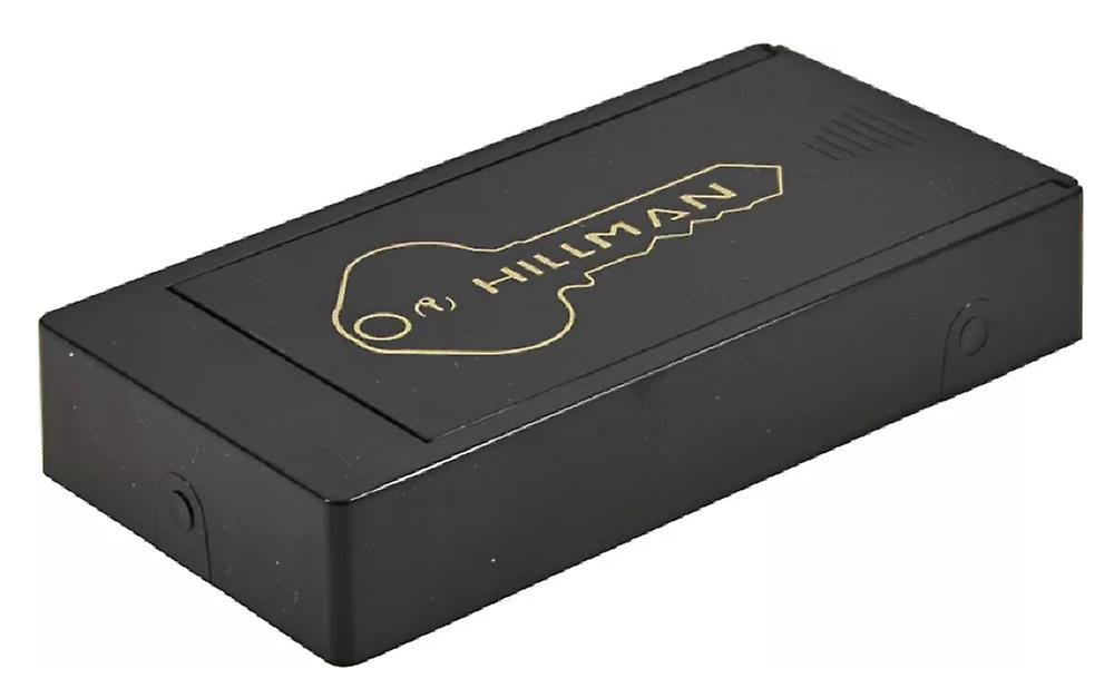 Hillman Plastic Magnetic Key Case Black