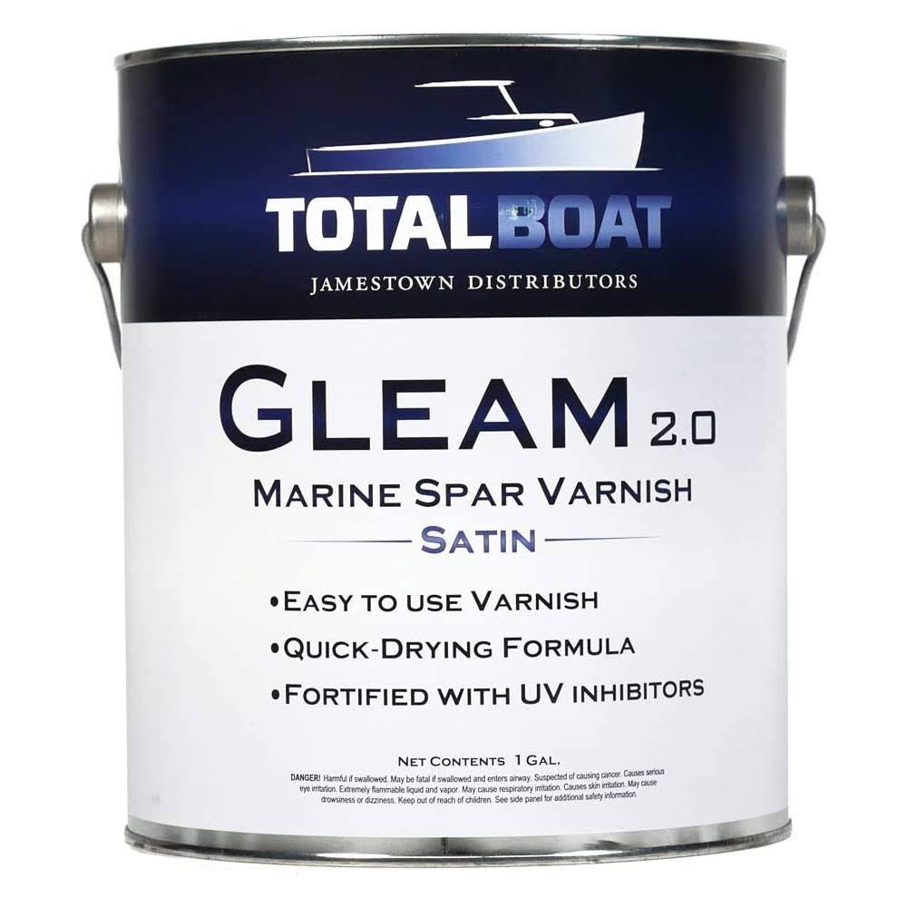 TotalBoat Gleam Spar Varnish (Satin Low-sheen Gallon)