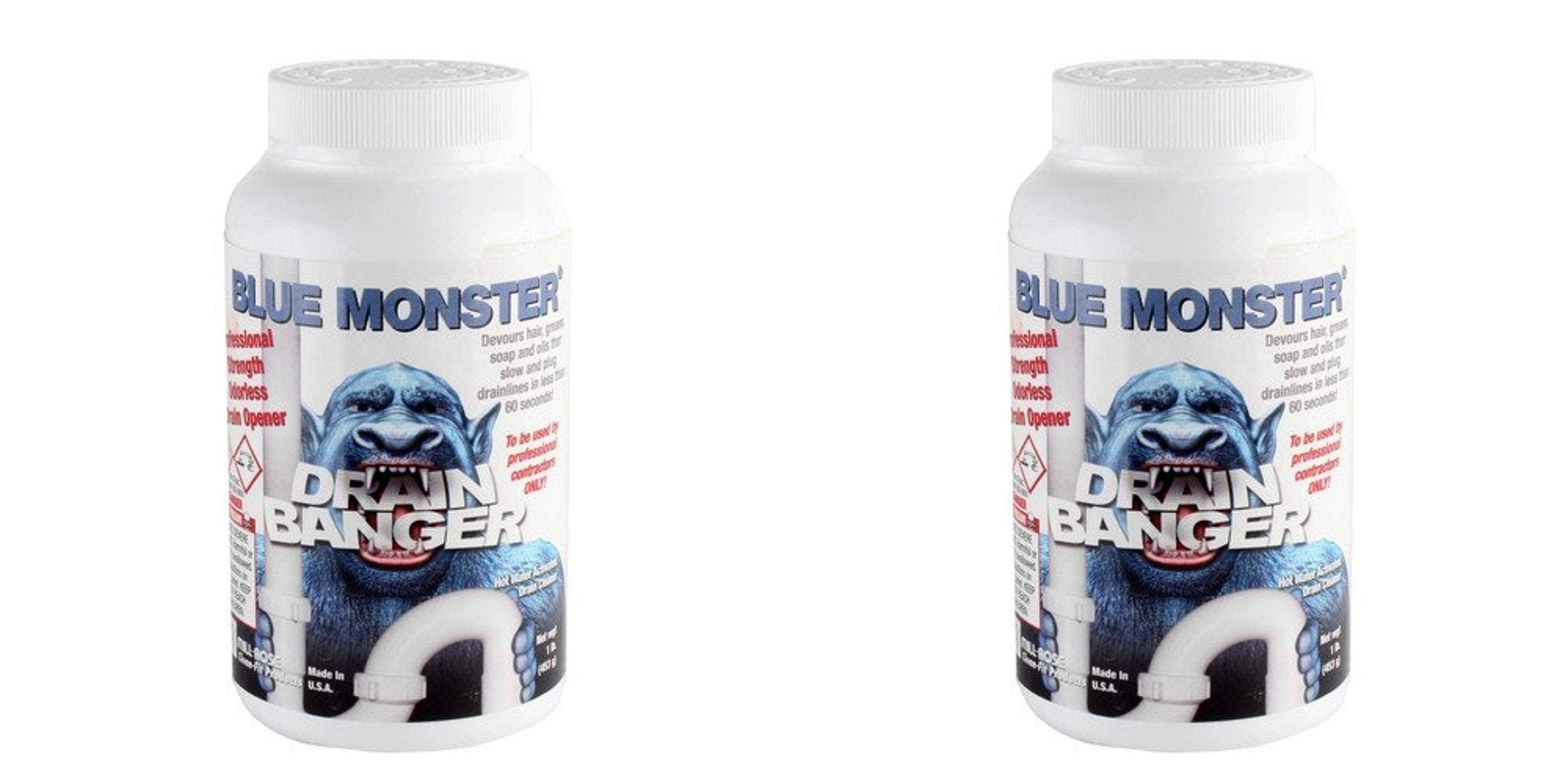 Blue Monster Drain Banger Drain Cleaner (1 Lb.) (2)