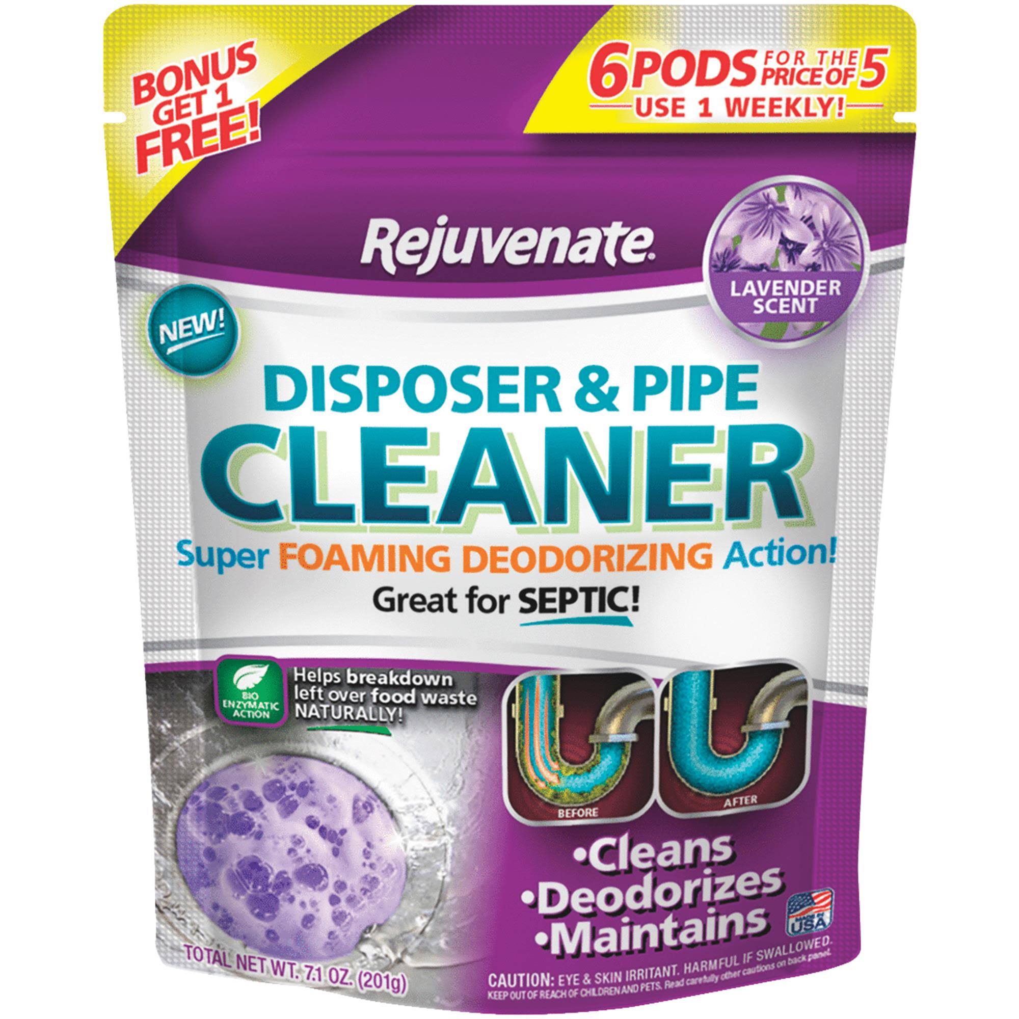 Rejuvenate Cleaner, Disposer & Pipe, Lavender Scent- 7.7 oz