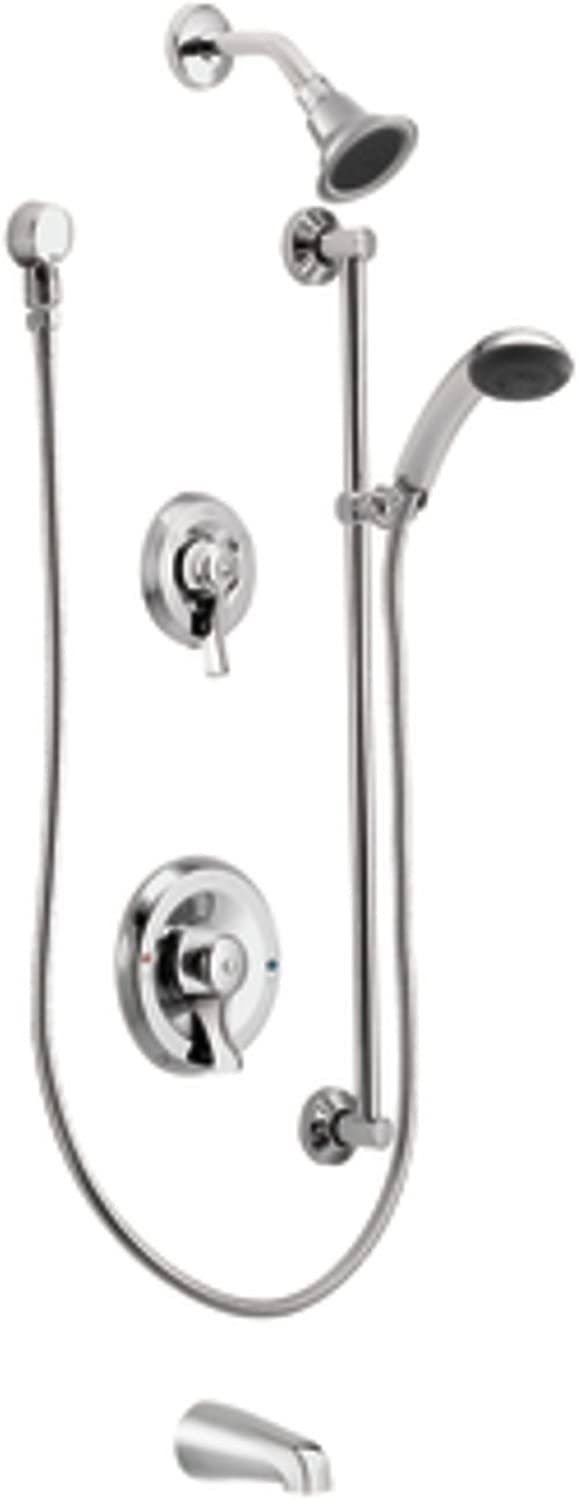 Moen T8343EP15 Chrome Posi-Temp Transfer All-Metal Trim Kits