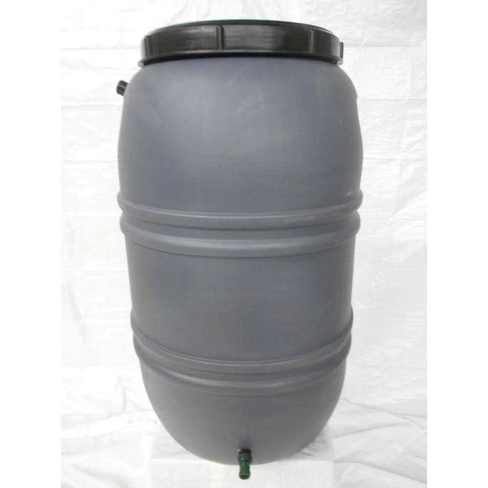 Upcycle Products 55 Gallon Grey Rain Barrel
