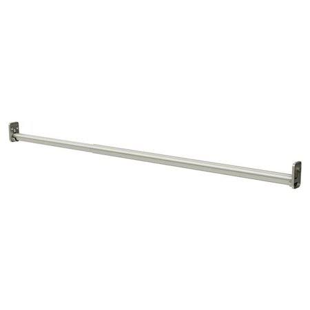 ClosetMaid Style+ 26.5 in. Satin Nickel Adjustable Hang Rod