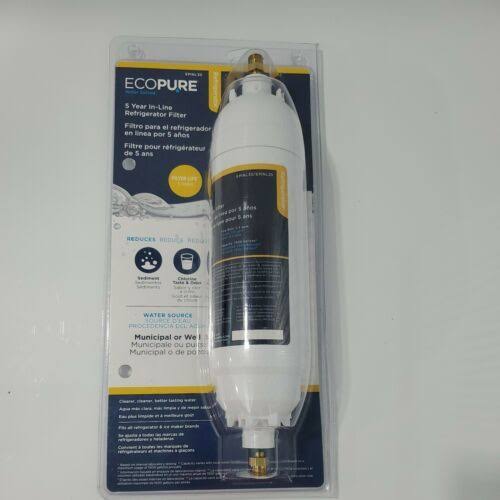EcoPure EPINL30 5 Year In-Line Refrigerator Filter