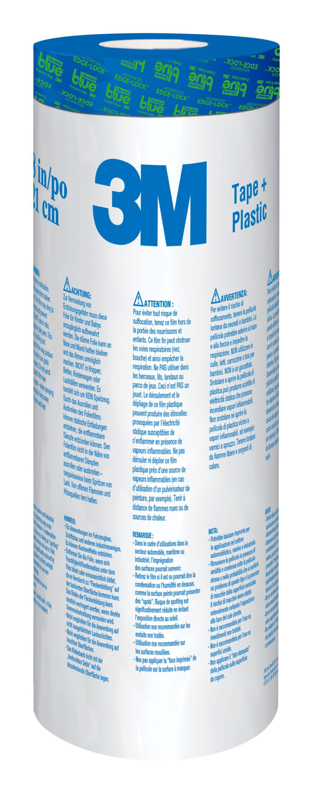 ScotchBlue Pre-Taped Painter's Plastic Ptd2093el-48