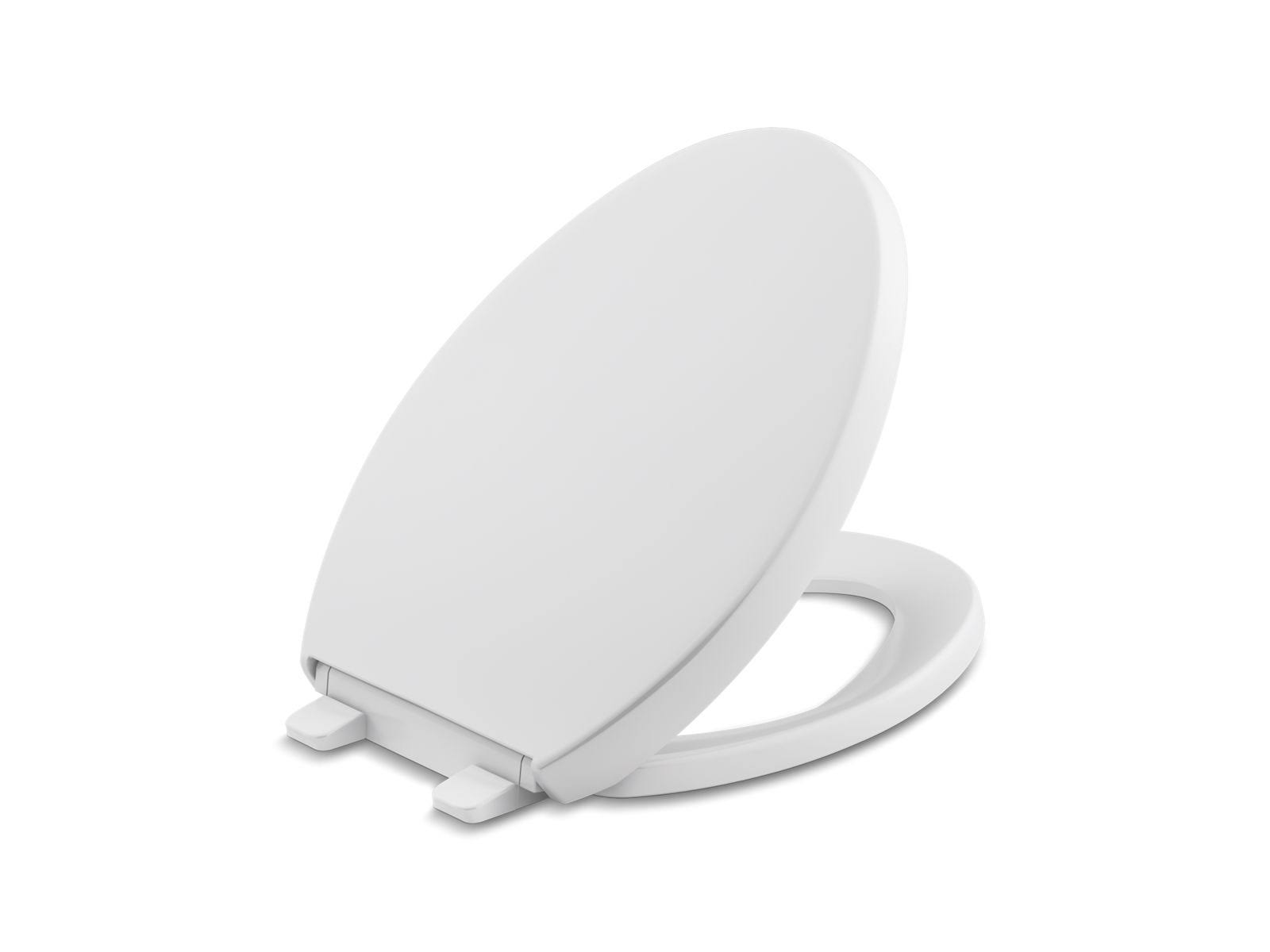 Kohler 25301 Reveal Quiet-Close Elongated Toilet Seat- White