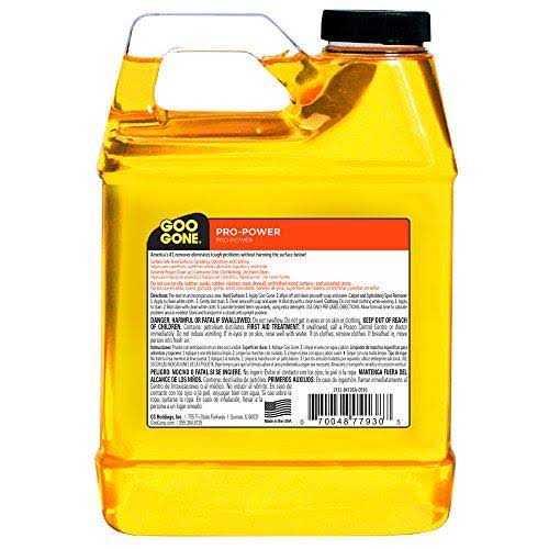 Goo Gone Pro-Power Cleaner Citrus Scent 1 Gal Bottle