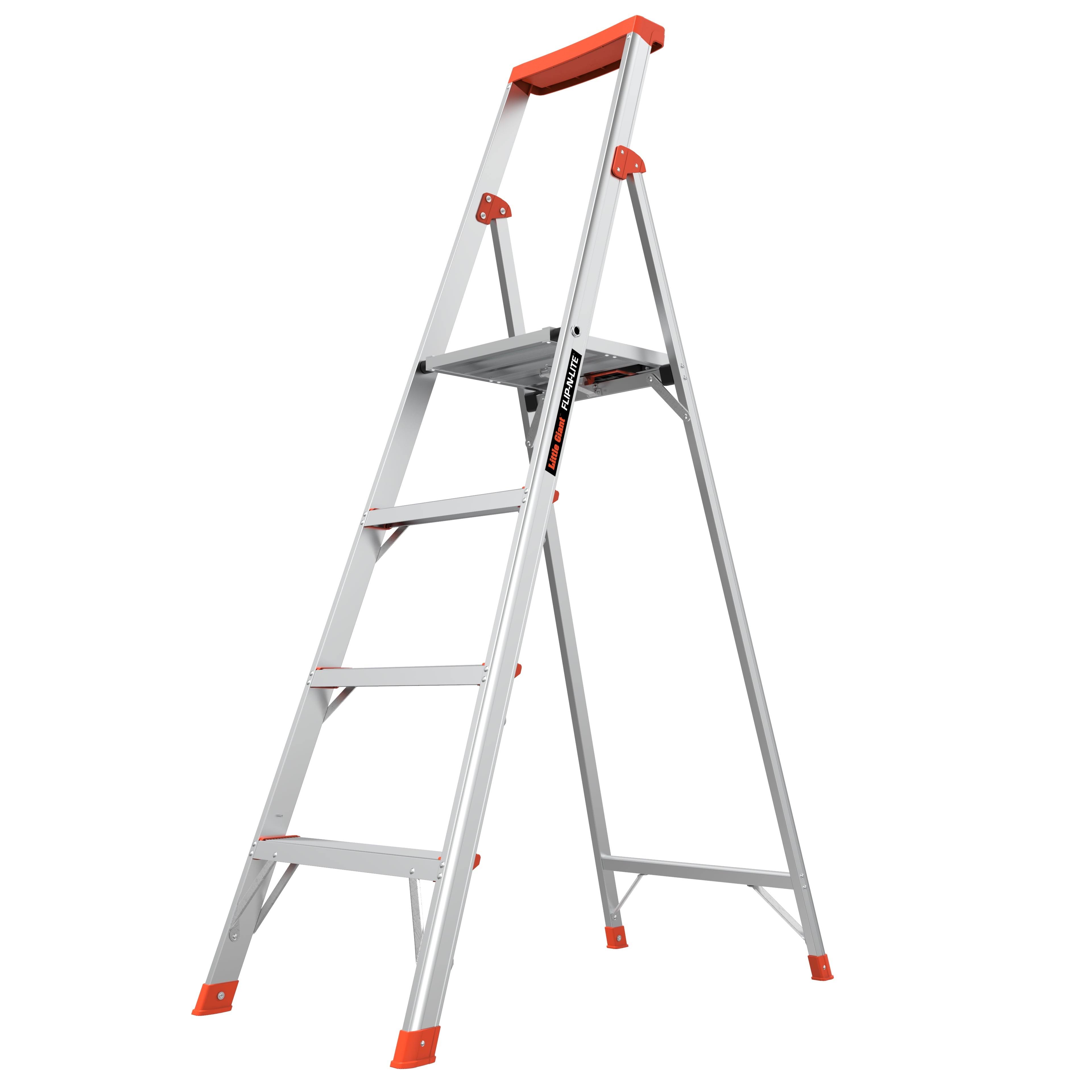 Little Giant Flip-N-Lite Aluminum 6' Ladder