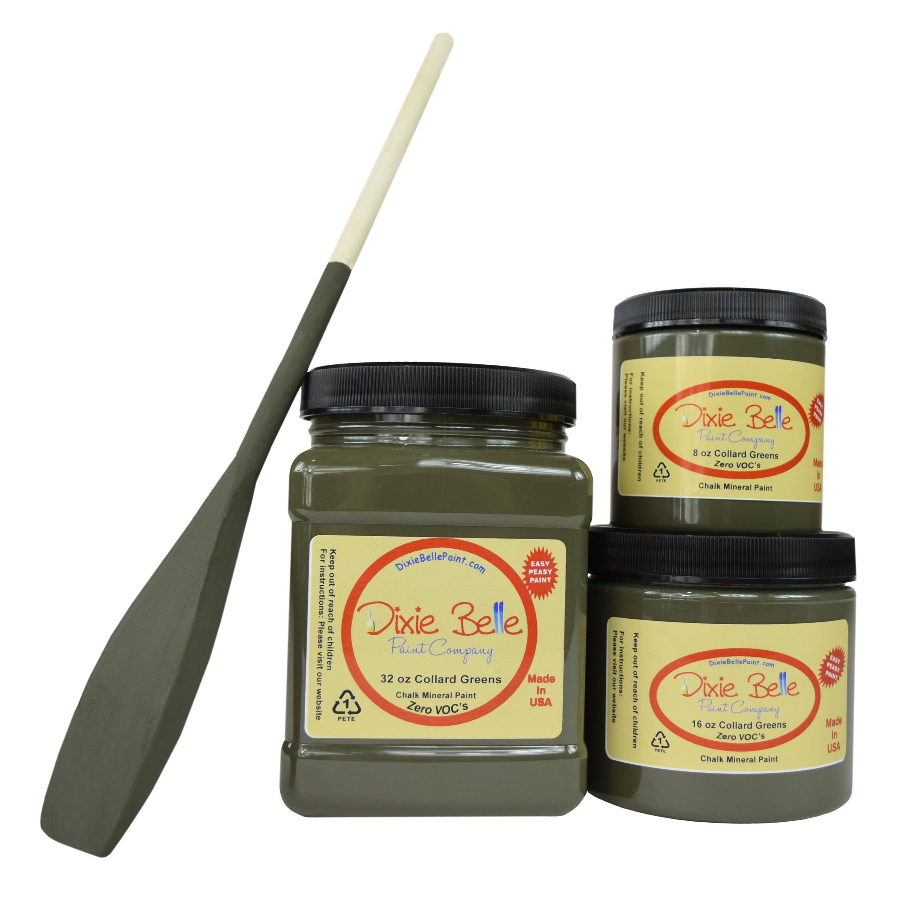 Collard Greens Chalk Mineral Paint 8 oz