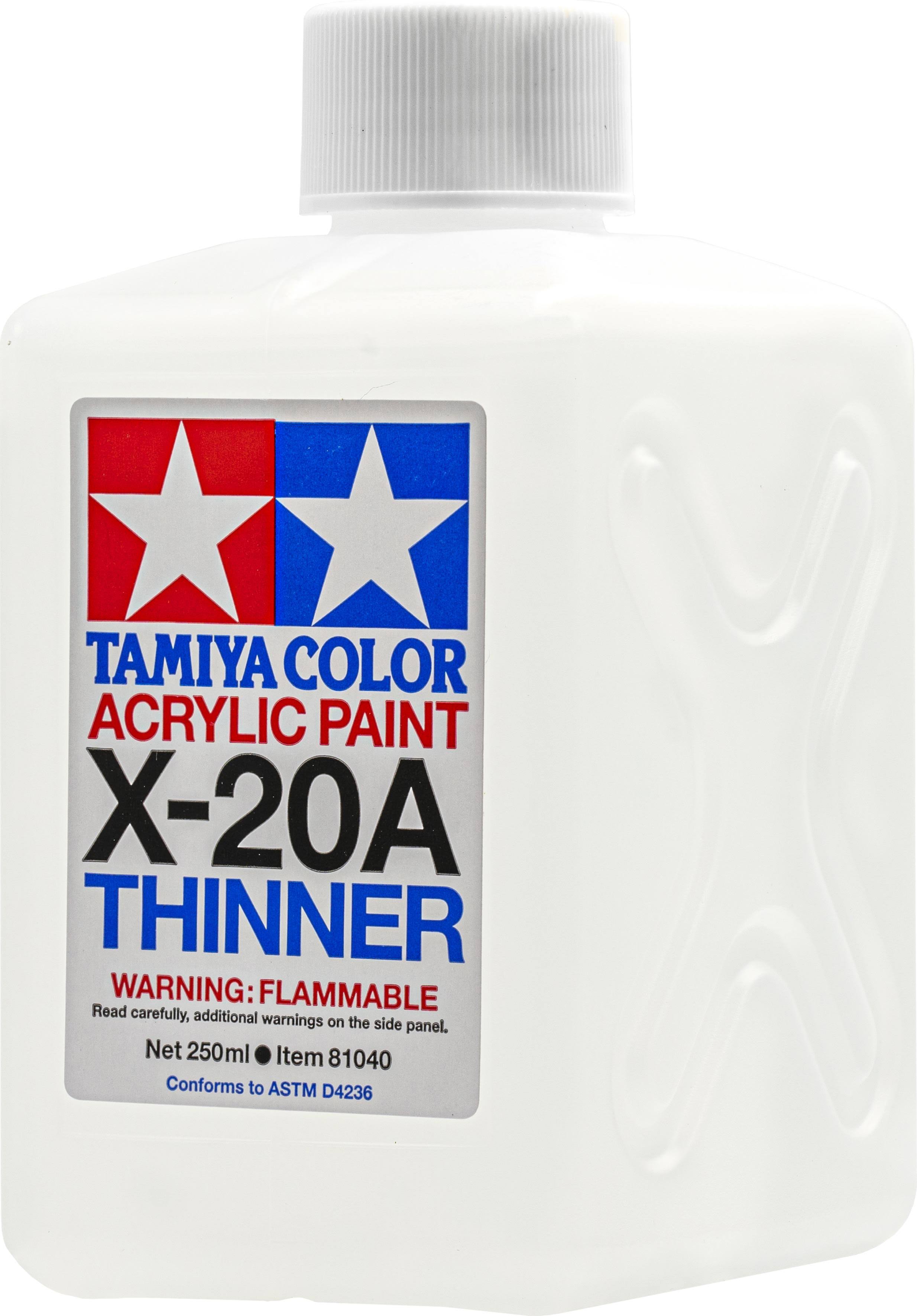 Tamiya Acrylic/Poly Thinner X-20A 250ml