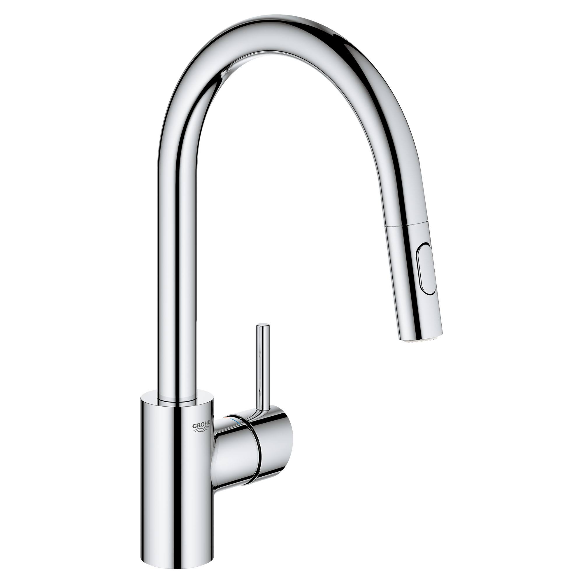 Grohe 32665003 Concetto Single-Handle Kitchen Faucet, Starlight Chrome