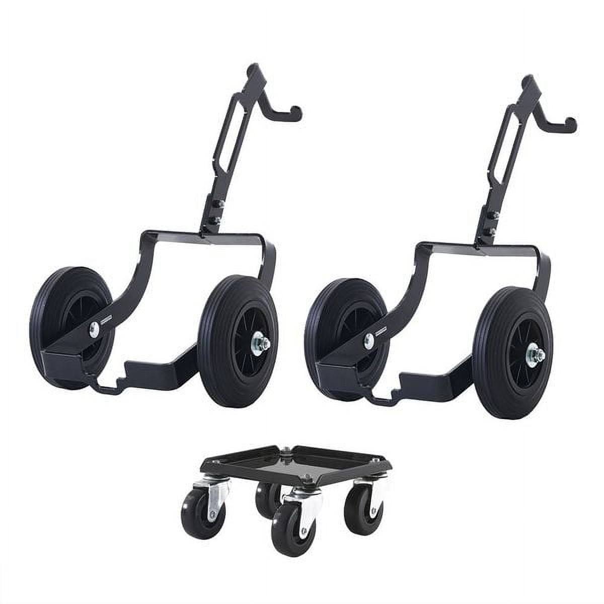 Black Ice Three-Piece Drivable Snowmobile Dolly SNO-6011