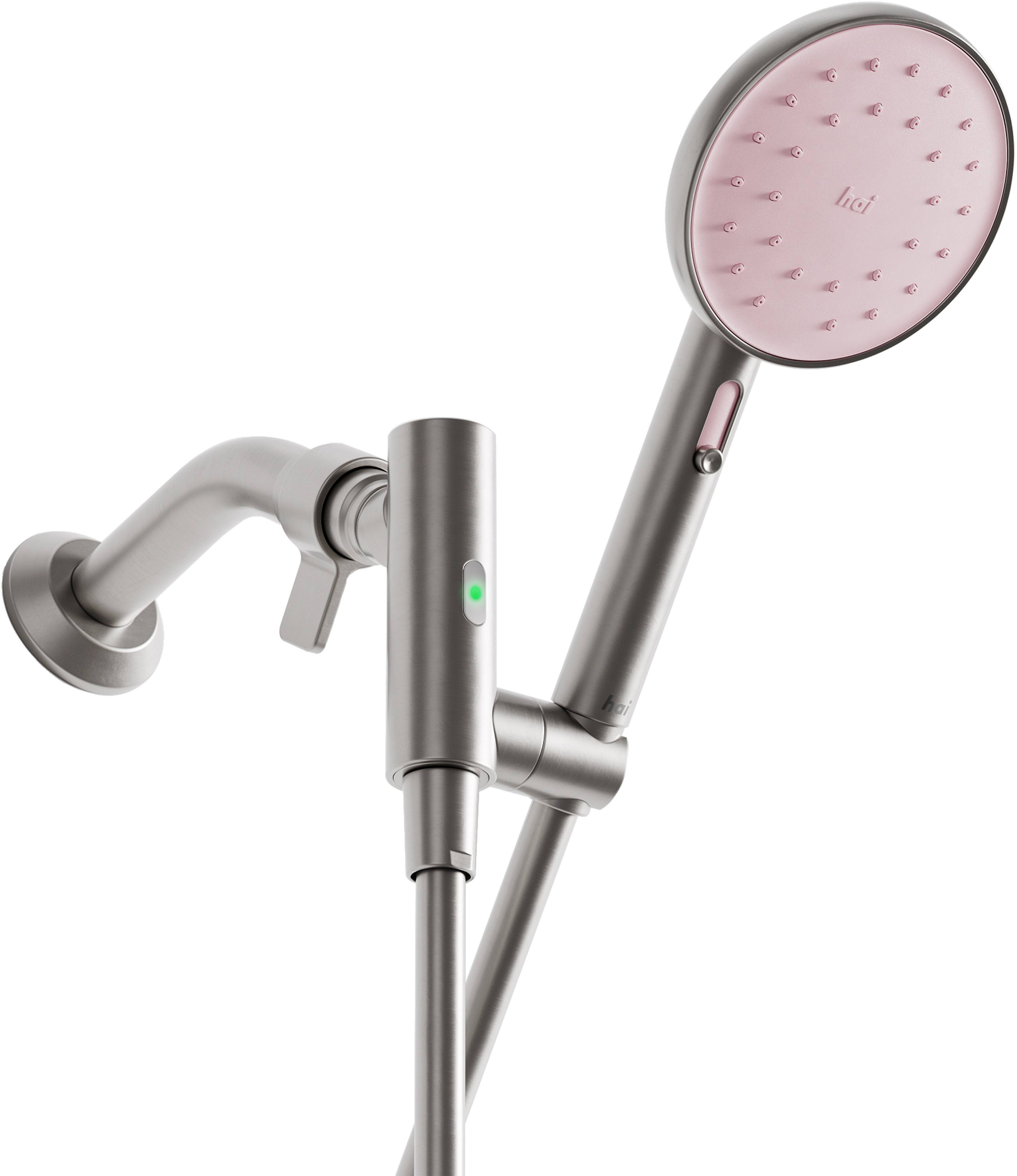 Hai- Smart 1.8 GPM Handheld Showerhead- Rose Quartz