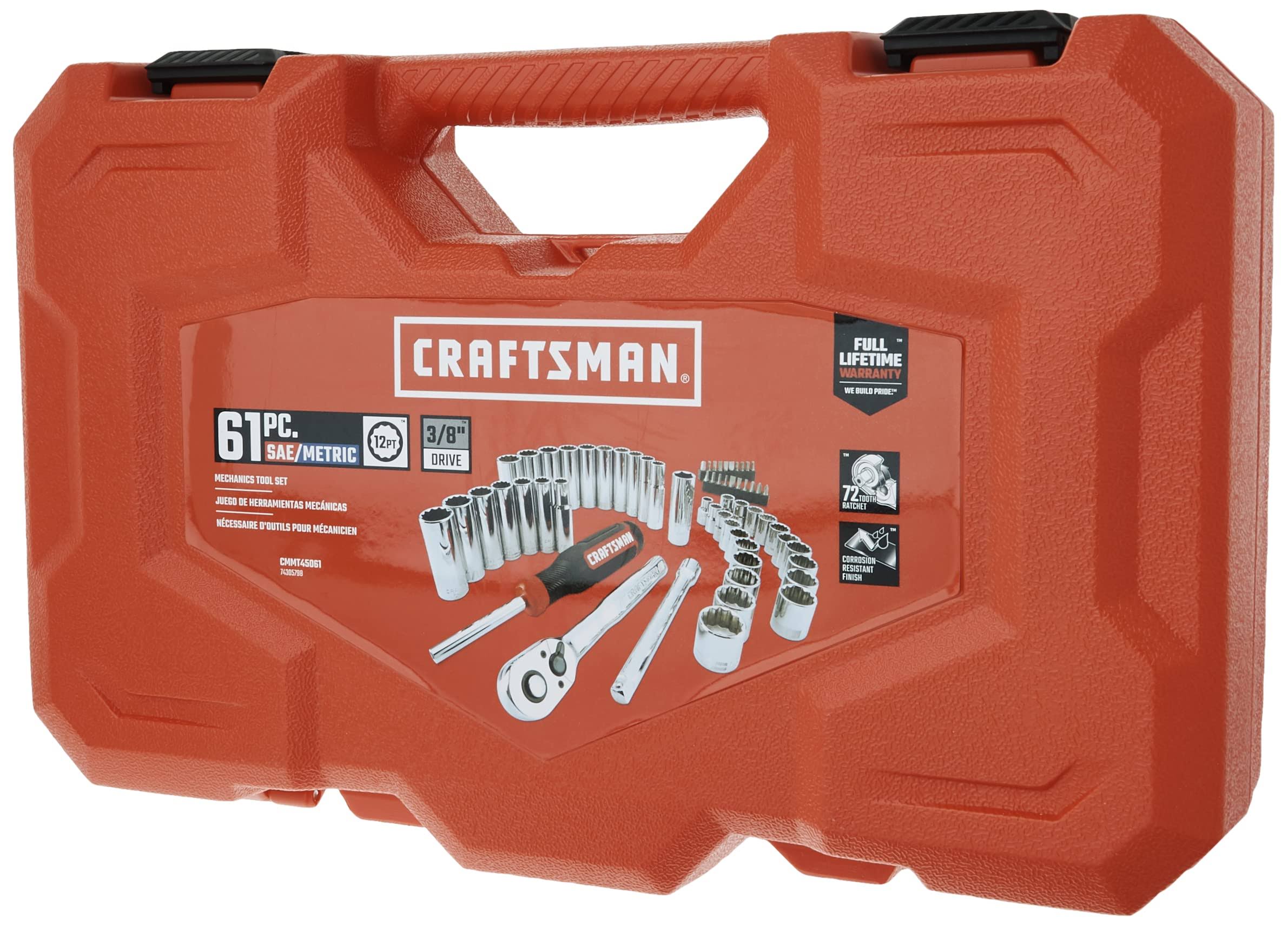 Craftsman Cmmt45061 61 Piece Mechanic Tool Set